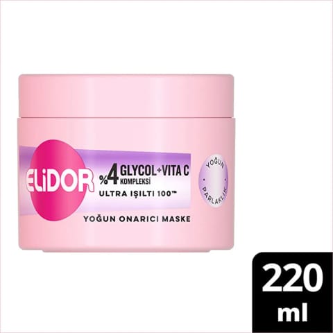 Elidor Ultra Işıltı ماسک ترمیمکننده شدید ۲۲۰ میلیلیتر