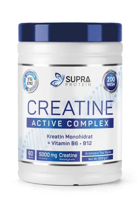 Supra Protein Creatine Active Complex - میکرونیزه Creatine Monohydrate + Vitamin...