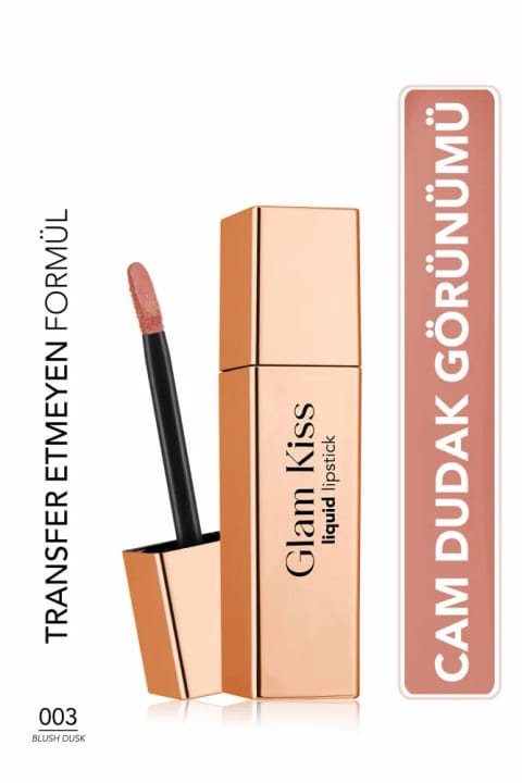 Flormar Glam Kiss براق کننده لب با رنگدانه بالا و مرطوب کننده شیشهای