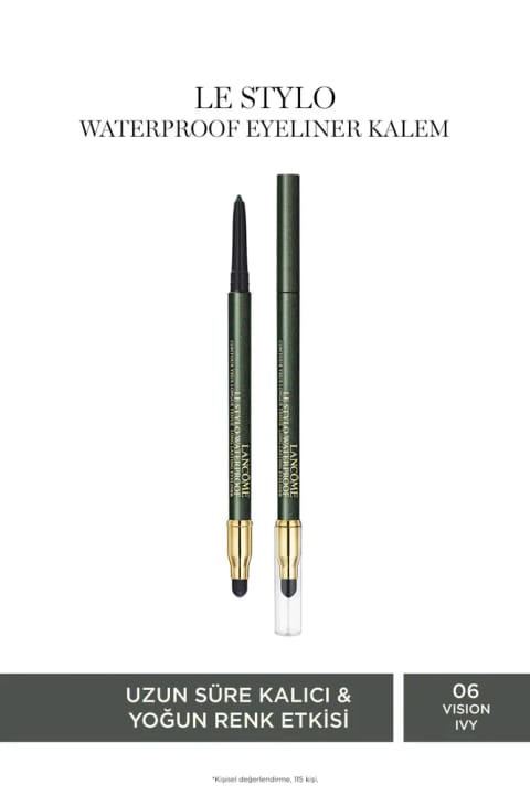 Lancome Le Stylo خط چشم ضد آب 06 سبز 3614273436403