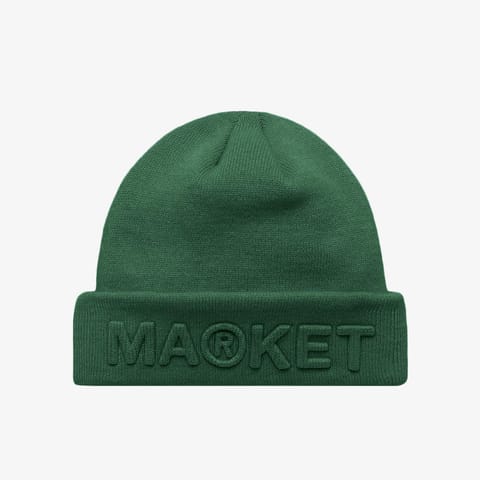 کلاه بافت Market مدل Knit سبز مردانه
