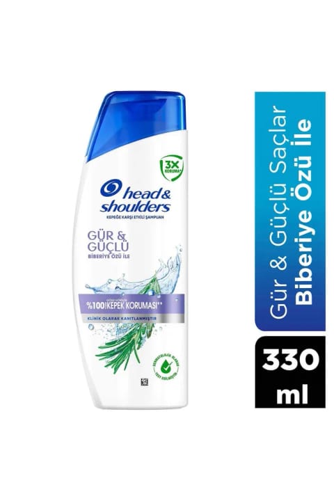 Head & Shoulders شامپو رزماری ضد شوره موهای پرپشت و قوی