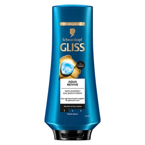 Gliss Aqua Revive مرطوبکننده مو با Hyaluron و عصاره جلبک دریایی 360 میلیلیتر