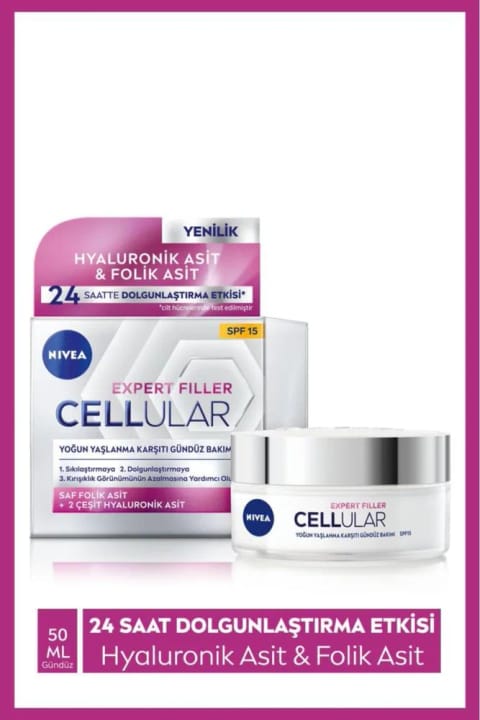 NIVEA Cellular Expert Filler کرم روز ضد پیری شدید صورت 50...