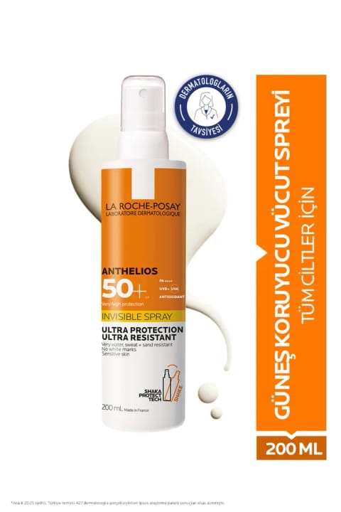 La Roche Posay Anthelios SPF50+ محافظ نامرئی بدن