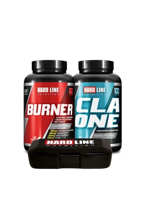 Hardline فرم ترکیبی CLA One Burner Pillbox - L-Carnitine & CLA