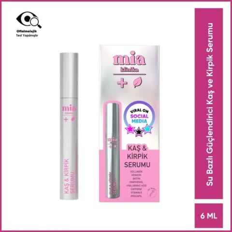 Mia Klinika سرم تقویتکننده ابرو و مژه ۶ میلیلیتر