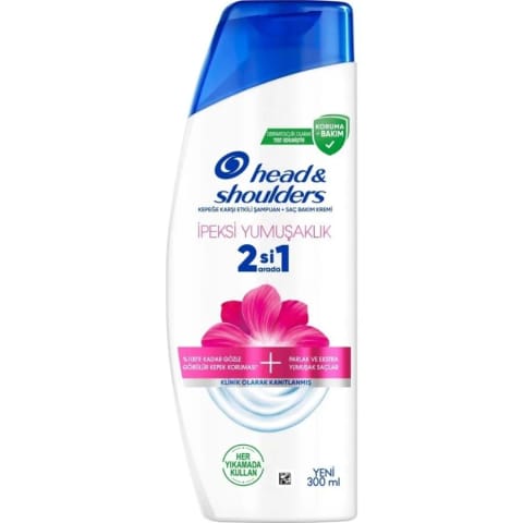 Head & Shoulders شامپو دوکاره ابریشمی نرمی ۳۰۰ میلی‌لیتر
