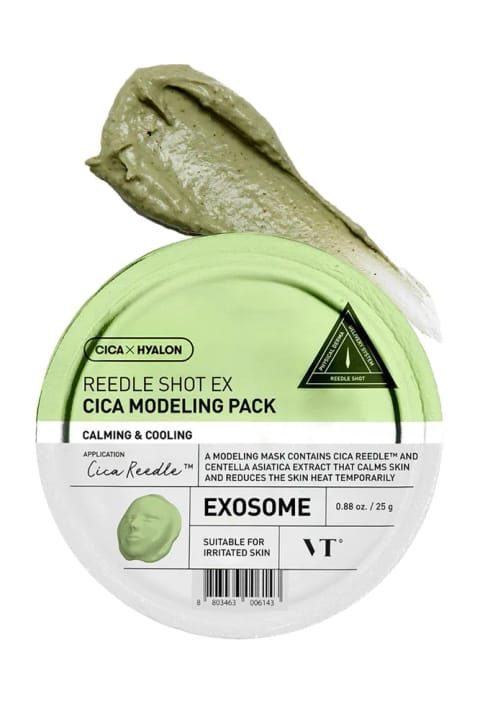 VT COSMETICS VT REEDLE SHOT EX CICA MODELING PACK / سکینهکننده با بافت غلیظ...