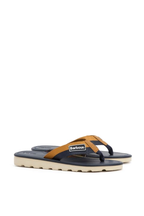 صندل Barbour Harker NY14 Navy/Ochre
