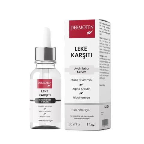 Dermoten سرم روشنکننده ضدلک ویتامین C 30 میلیلیتر