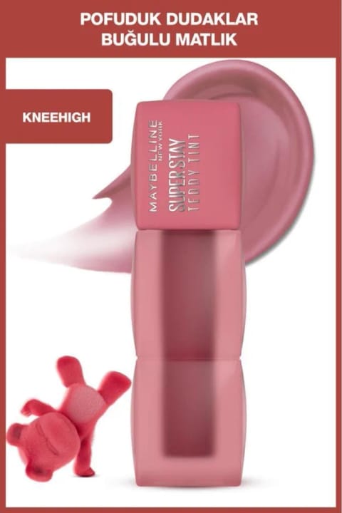 روژ لب مایع ماتی ماندگار Maybelline Super Stay Teddy Tint