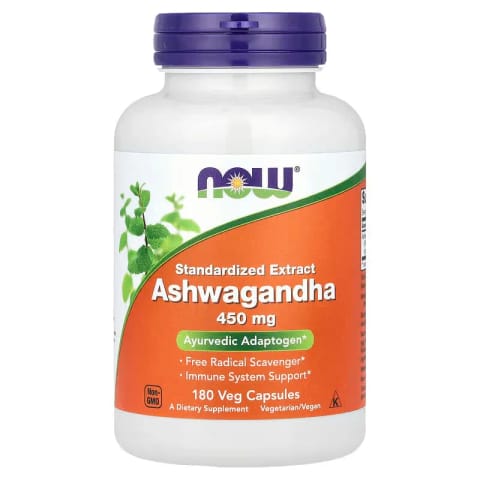 NOW Ashwagandha Extract 450mg / 180 VCaps