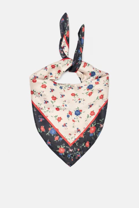 شال ابریشمی گل‌دار Pull&Bear