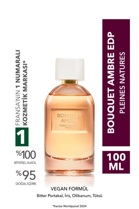 Yves Rocher Bouquet Ambre ادو پرفیوم - Pleines Natures - 100ml