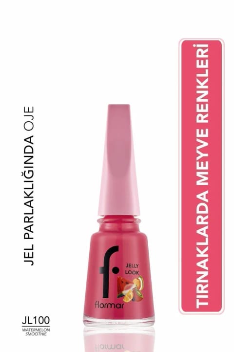 Flormar Jelly Look براق و پررنگ با ظاهر ژلهای
