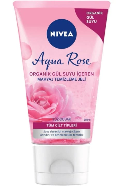 NIVEA ژل پاک‌کننده آرایش مقاوم به آب با عصاره گل ارگانیک