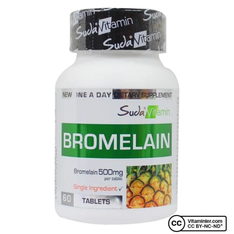 Suda Vitamin Bromelain 60 قرص