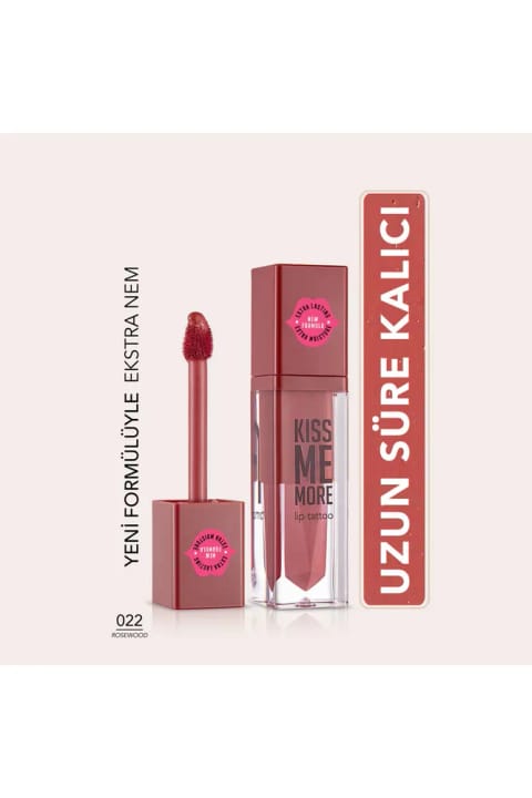 Flormar Kiss Me More رژ لب مایع مات مرطوبکننده رنگ رز خشک تیره
