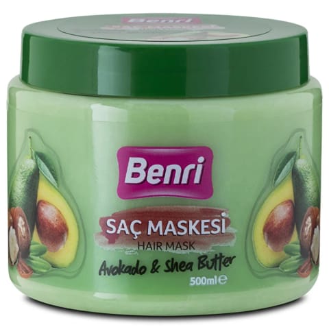 Benri ماسک مو شی باتر و آووکادو 500 میلیلیتر
