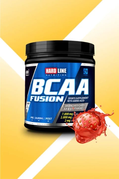 BCAA Fusion پودر توتفرنگی 500 گرم