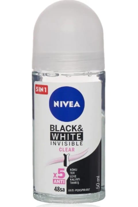 NIVEA B & W Invisible Clear Roll On 50ml