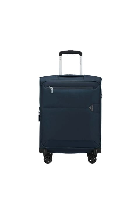 چرخدار کابین کوچک آکاردئونی Samsonite آبی سرمهای Urbify-Spinner