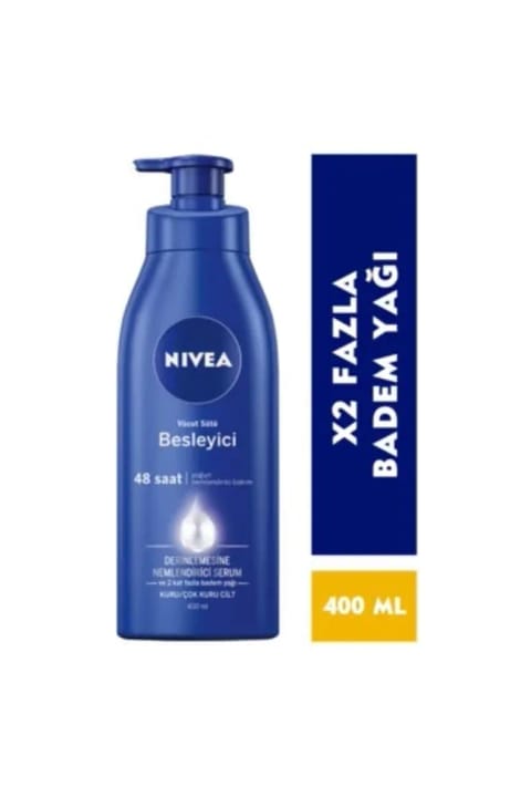 NIVEA مرطوب‌کننده مغذی بدن 400 میلی‌لیتر