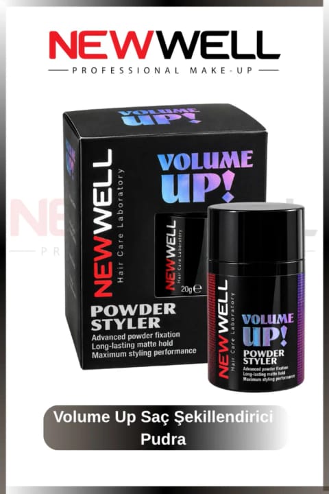 پودر حالت‌دهنده مو New Well Volume Up – حجم‌دهنده و ماندگاری طولانی