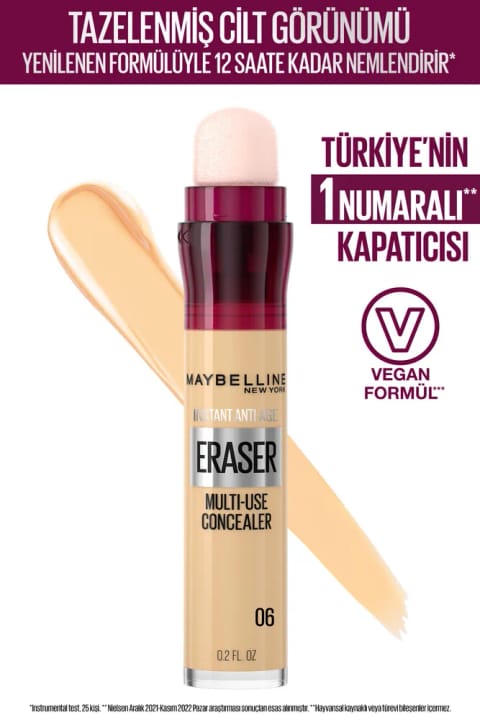 Maybelline New York Instant Anti Age Eraser کانسیلر - 06 Neutralizer