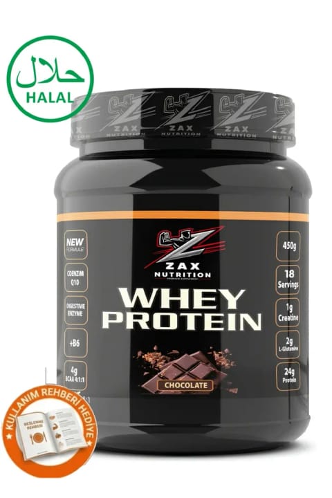 zax nutrition Whey Protein 450 گرم طعم شکلاتی سری Premium