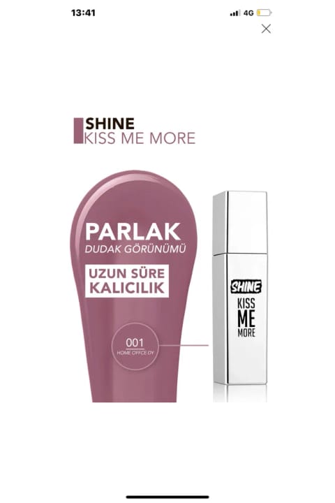Flormar Kıss Me More Shine 01 Home Office Day