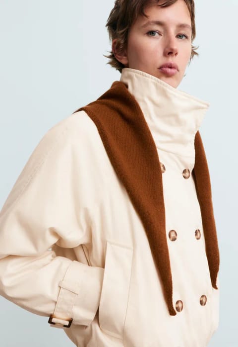 بندانا بافت ۹۰٪ wool و ۱۰٪ cashmere