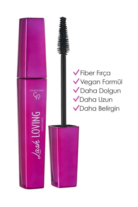 ریمل Golden Rose Lash Loving - حجم و طول فوق‌العاده، وگان