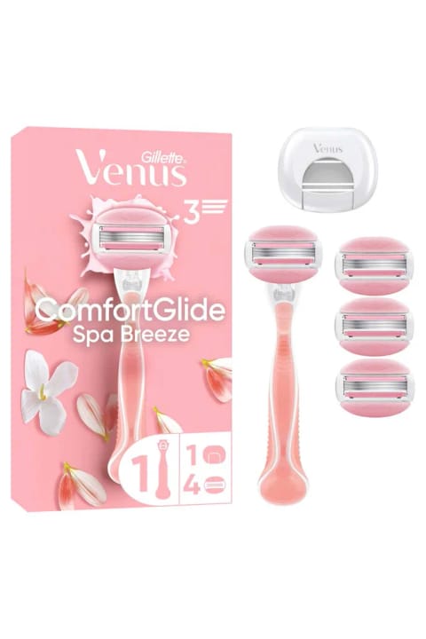 Gillette Venus ComfortGlide Spa Breeze تیغ اصلاح زنانه
