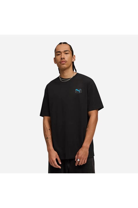 تیشرت مردانه Puma Graphic Tee مشکی 688039-01