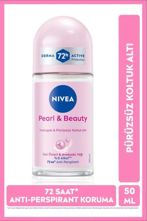 NIVEA رول‌آن دئودورانت زنانه Pearl&Beauty 50ml