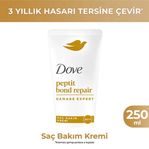 Dove Peptit Bond Repair ترمیمکننده و بازسازیکننده کرم مو ۲۵۰ میلیلیتر