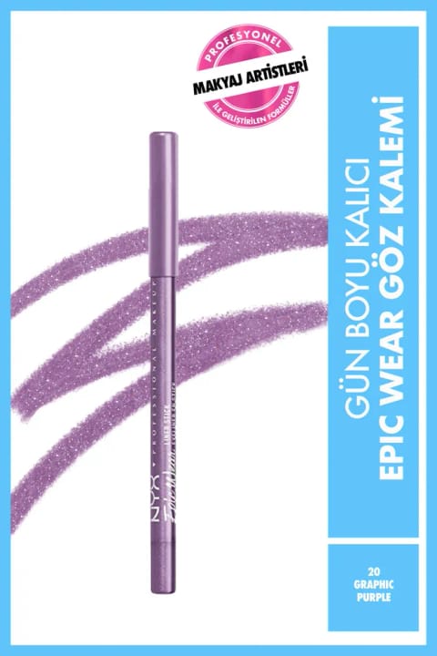 مداد خط چشم NYX Professional Makeup Epic Wear Liner Sticks - Graphic Purple - بنفش