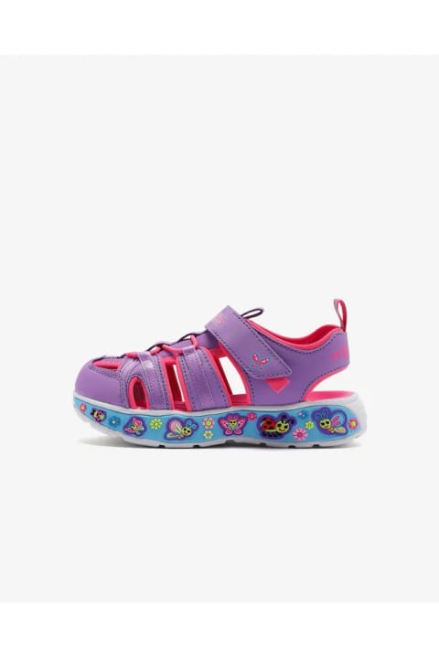 SKECHERS PLAY SCENE SPLASH - CUTE CREW صندل دختر بچه بنفش 303162N LVMT