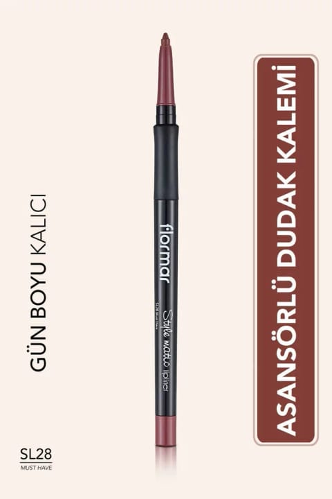 Flormar خط لب Stylematic Lipliner SL28 Must Have