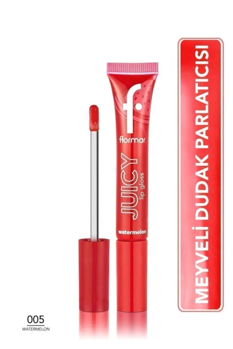 گلاس لب میوه‌ای فلورمار (هندوانه) - Juicy Lip Gloss - 005 Wate...
