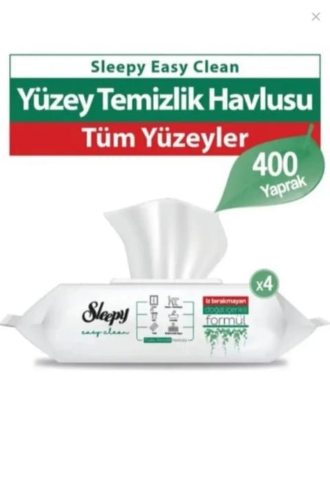 Sleepy Easy Clean دستمال تمیزکننده سطوح 400 برگی