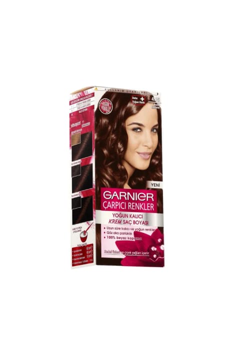 Garnier رنگ موی رنگ‌های چشمگیر شاه بلوطی یخی شماره 4.15