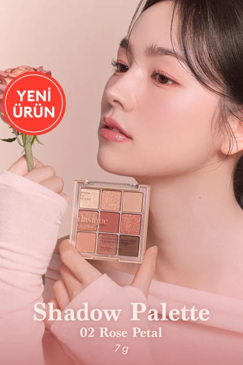 پالت سایه چشم داسیک مدل Shadow Palette (#02 Rose Petal)