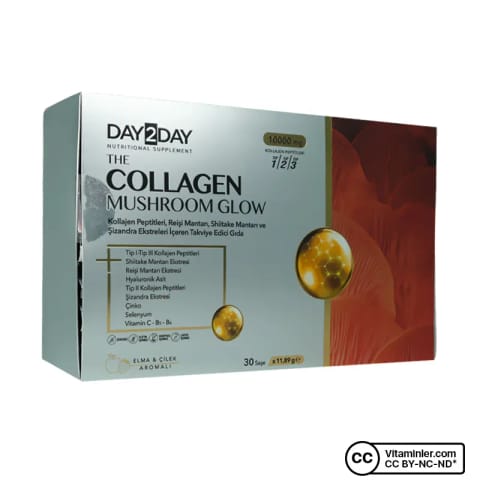 Day 2 Day The Collagen Mushroom Glow 30 ساشه