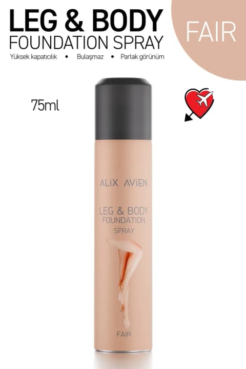 Alix Avien فوندوتن پا Fair اسپری بدنسازی و برنزهکننده