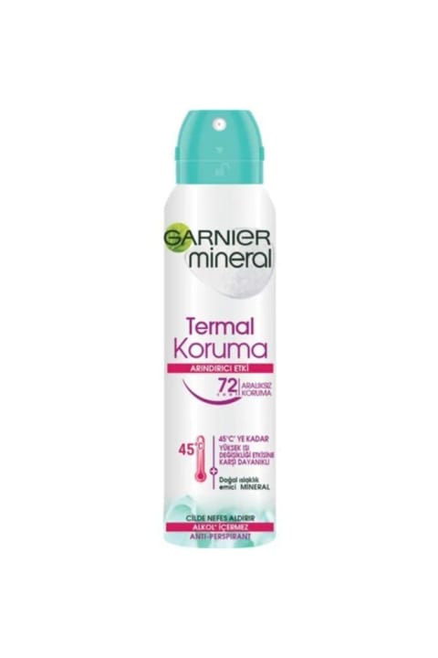 Garnier دئودورانت زنانه محافظ حرارتی معدنی