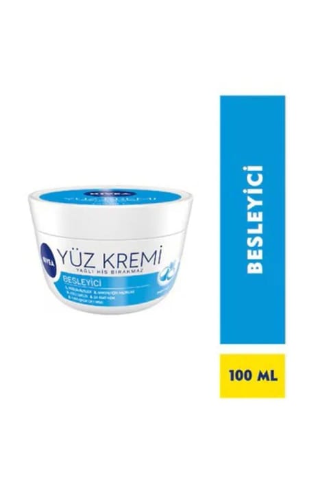 NIVEA کرم صورت مغذی 100 میلیلیتری 24 ساعت مرطوبکننده