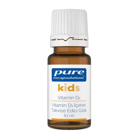 قطره ویتامین D3 کودکان Pure Encapsulations 10 میلیلیتر